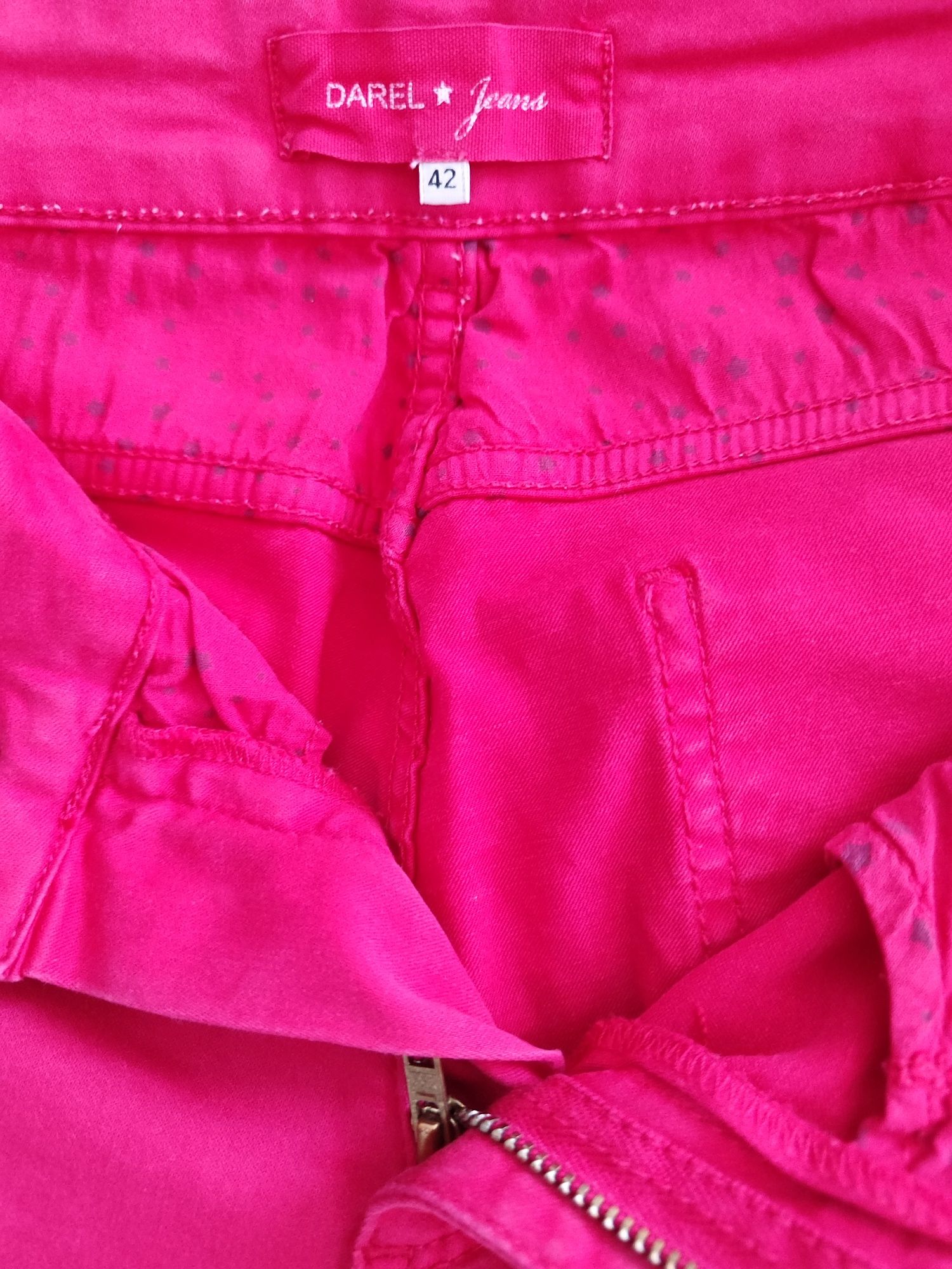 Spodnie Darel Jeans fuksja 42