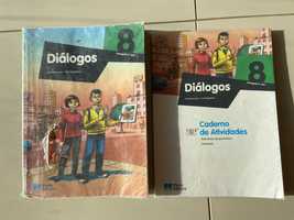 Diálogos 8 ano livro e caderno de atividades
