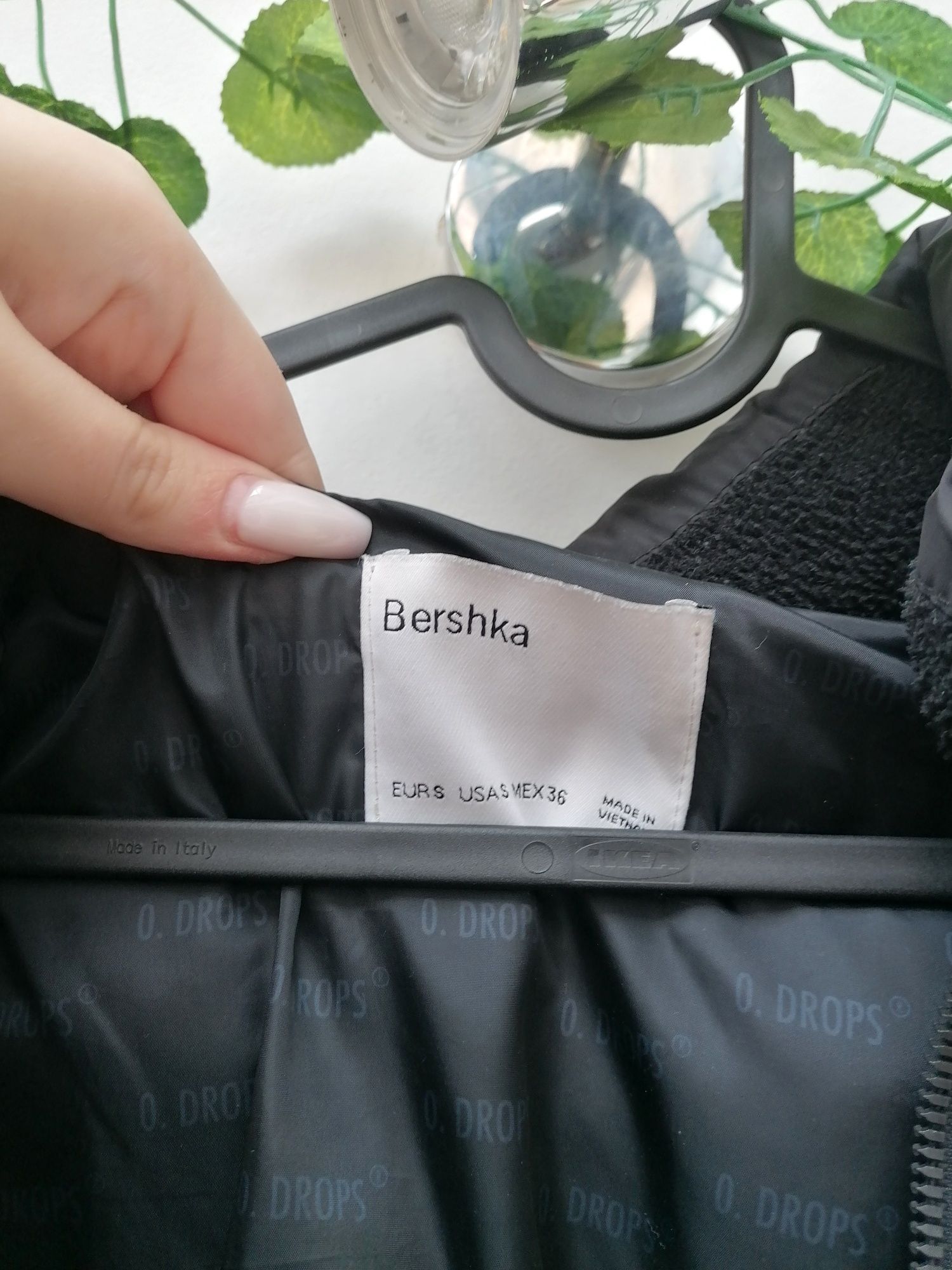 Kispo / Casaco Puffer Preto de Homem