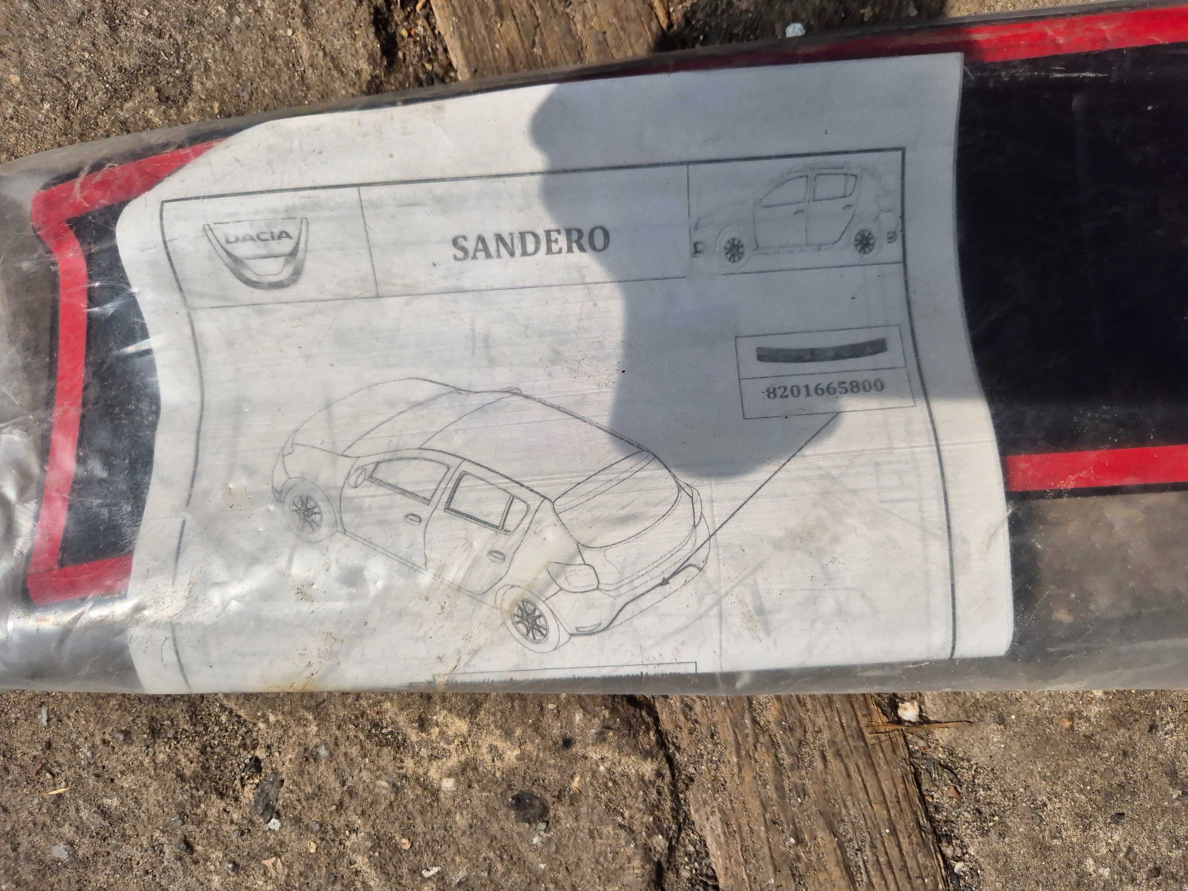 Nakładka zderzaka tył DACIA SANDERO II / STEPWAY II 2 Oryginał nowy