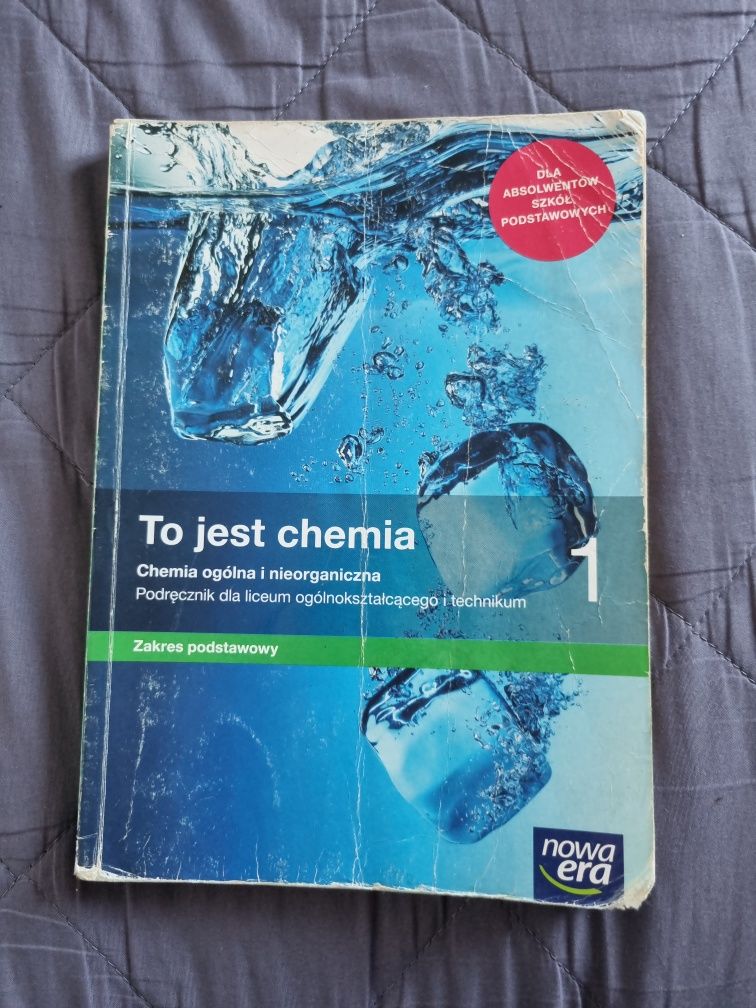 podręcznik to jest chemia 1 zakres podstawowy