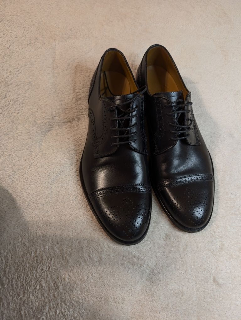 Туфлі дербі  Bally 7/5 40-41р. 26-26.5см original натуральна шкір