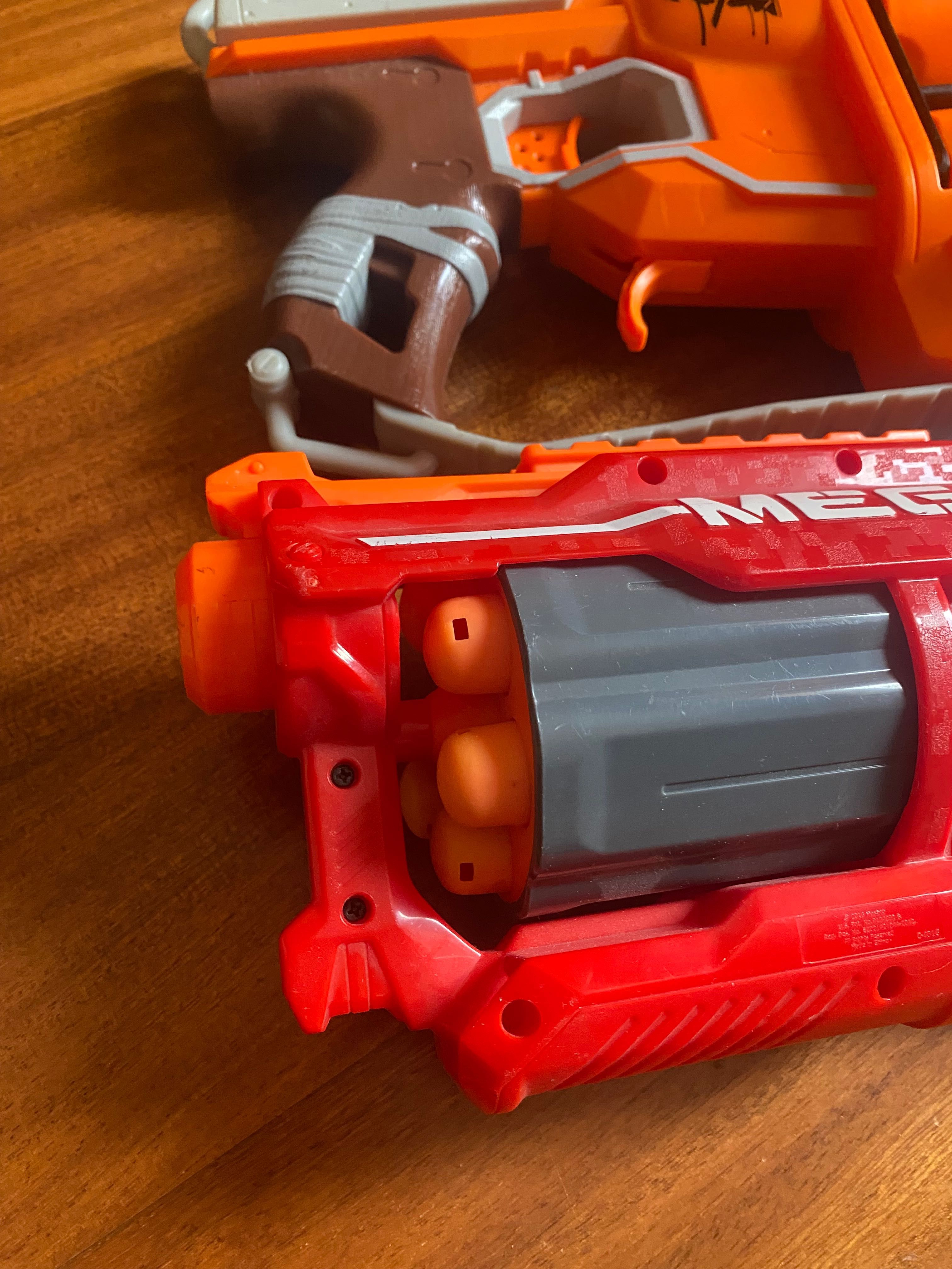 Nerf Zombie Strike FlipFury  Бластер Нерф Мега  Nerf N-Strike MEGA