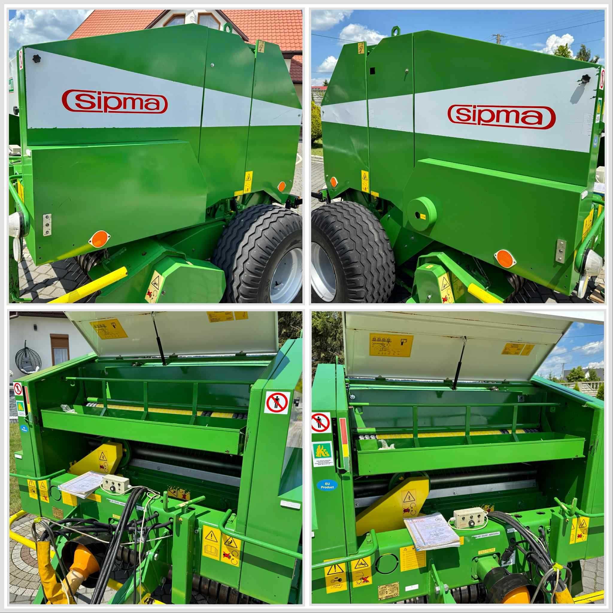 Prasa Rolująca SIPMA FARMA II Z-569/1 *2010ROK, Siatka-sznurek*