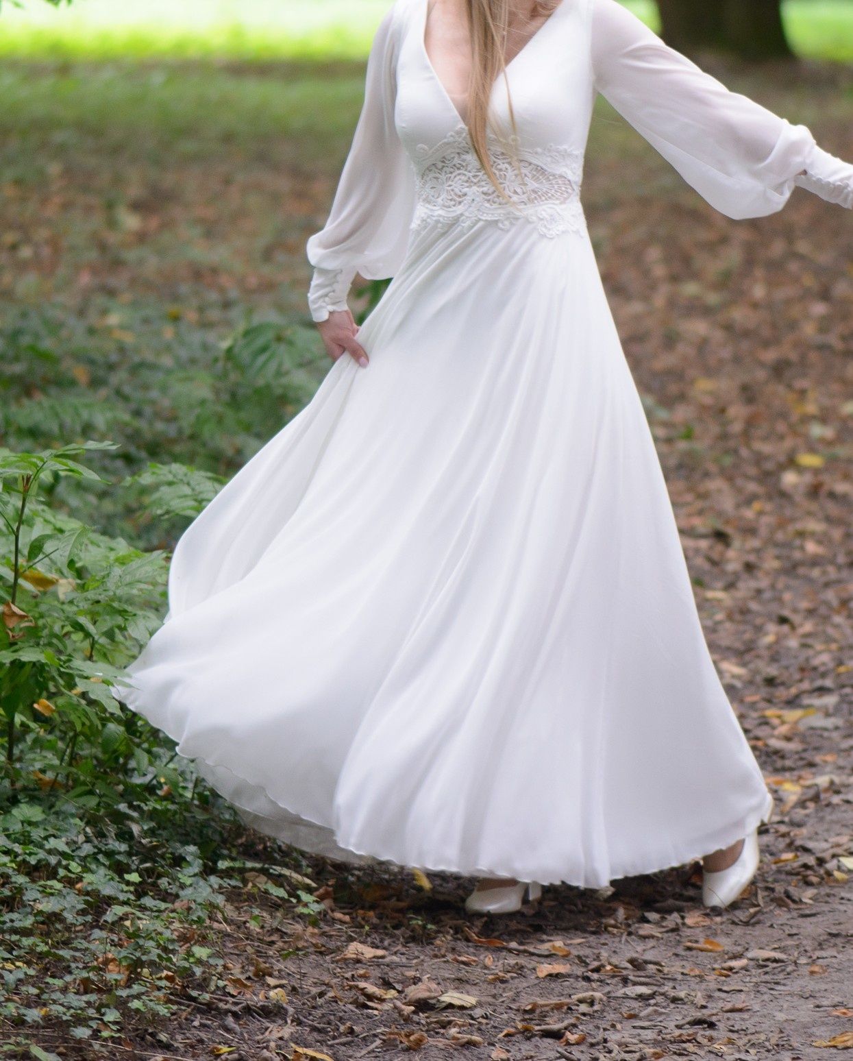 Suknia ślubna Boho