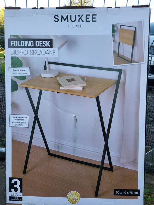Biurko stolik składany