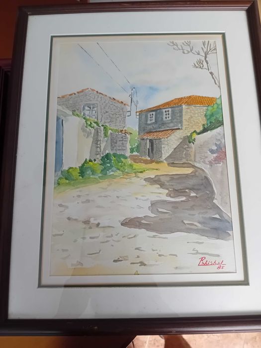 Quadros de decoracao de artistas espanhóis.