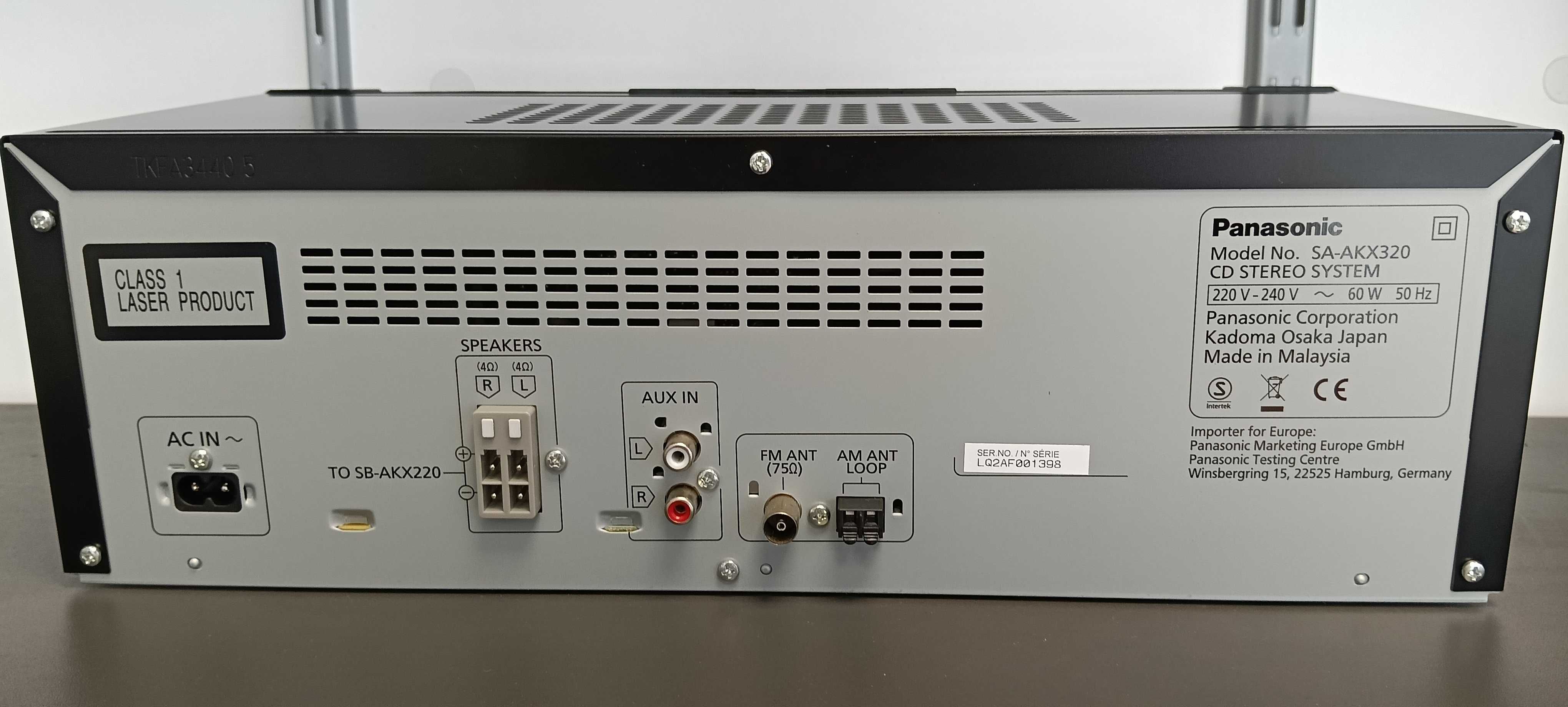 Wieża stereo Panasonic SC-AKX320