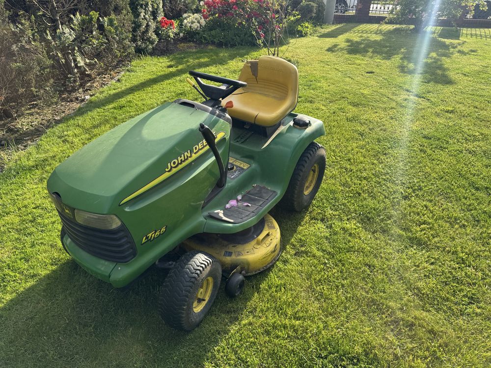 John deere lt166 kosiarka traktorek samojezdny yard man kubota