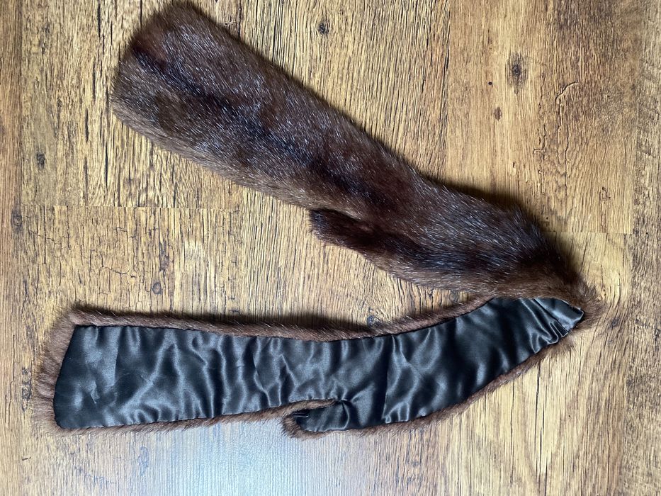 Kolnierz futro futerko naturalnw obszycie do plaszcza