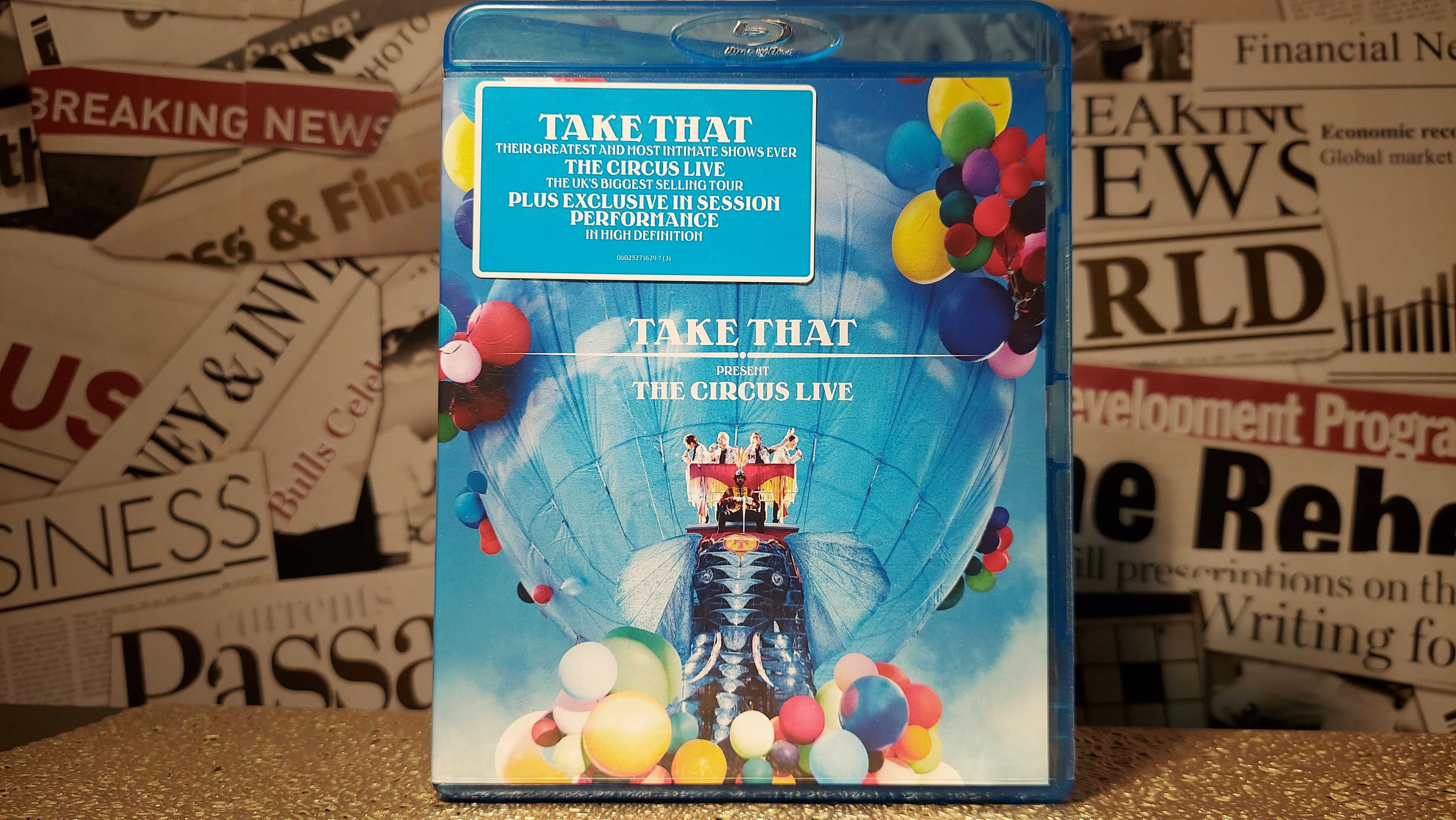 Take That - Take That Present The Circus Live Koncert na Blu-ray