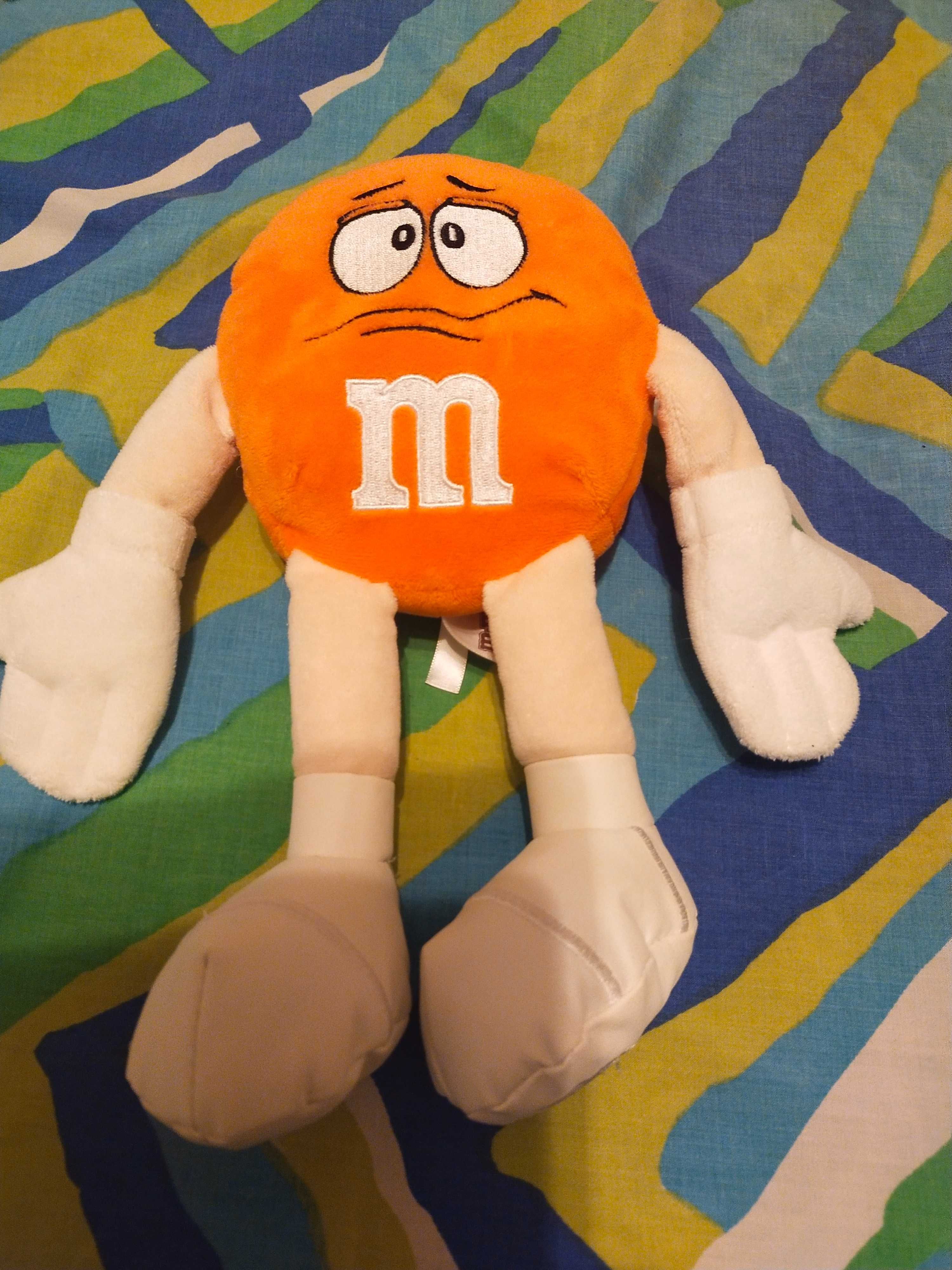 M&M pomarańczowy maskotka 26cm