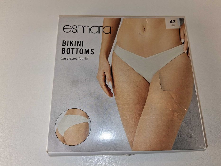 A121 Esmara Majtki Od Stroju Kąpielowego Bikini Bottoms Rozmiar 42