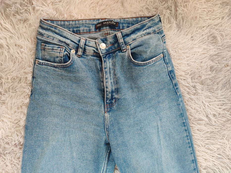 Джинси жіночі палаццо розмір 26 світло голубі