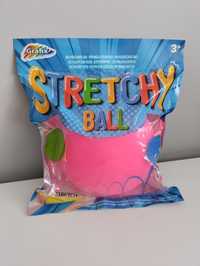 (dost 2) Stretch ball, piłka antystresowa, duża różowa neon