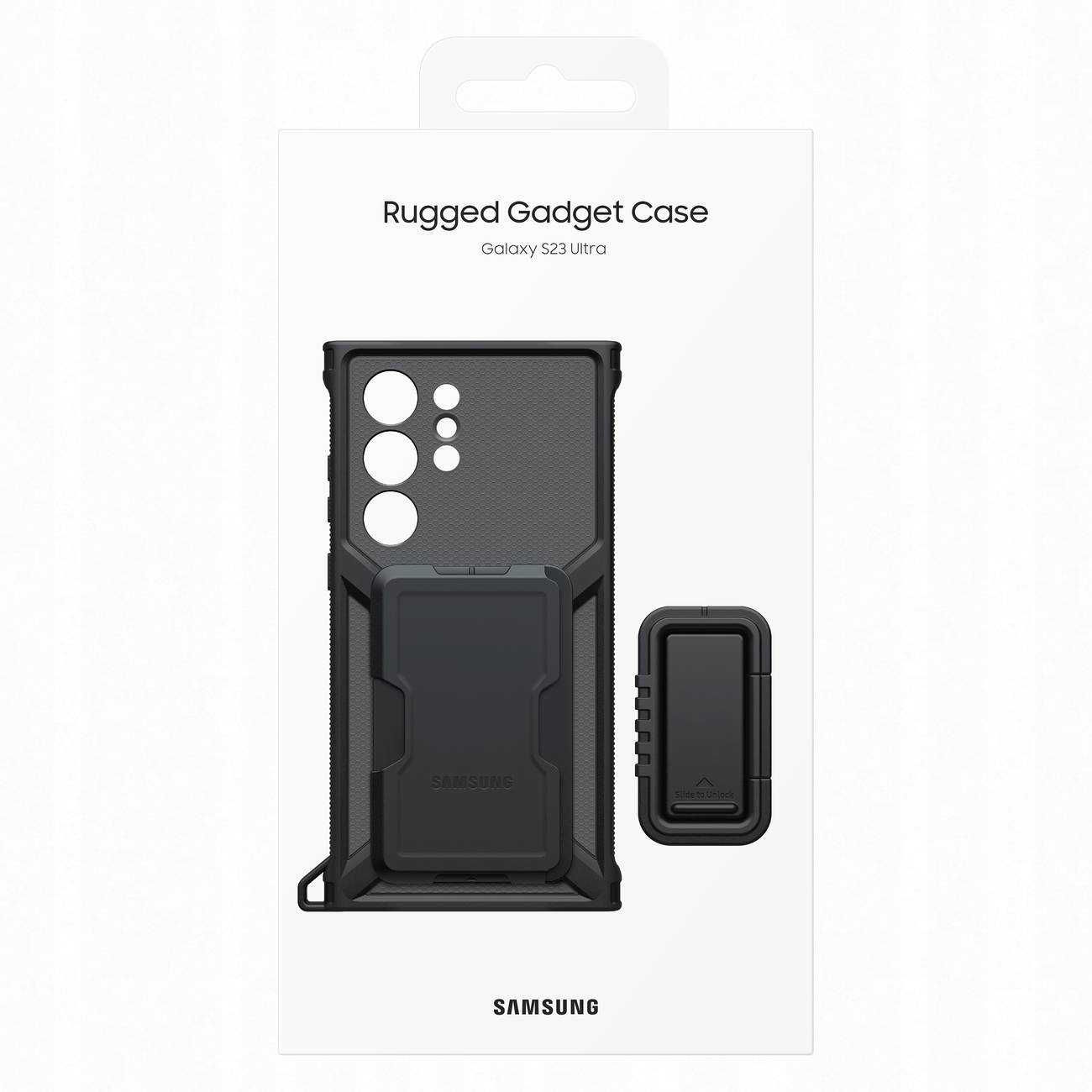 etui Samsung Rugged Gadget Case pancerne portfel do Galaxy S23 Ultra