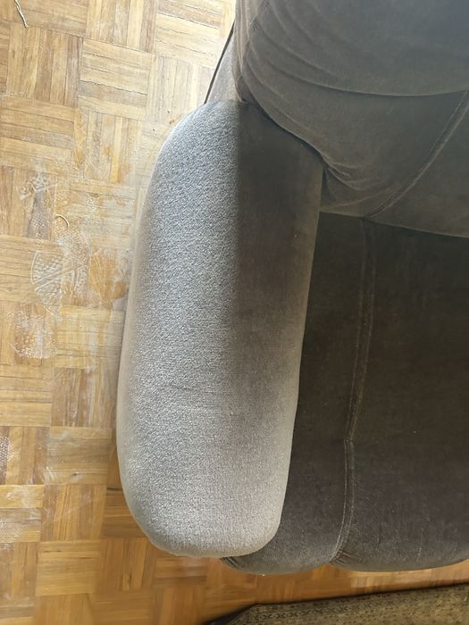 Conjunto de sofas em veludo para 10 pessoas