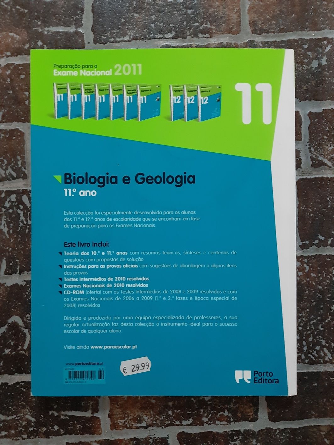 Preparação para exame nacional - Biologia e Geologia 11°ano