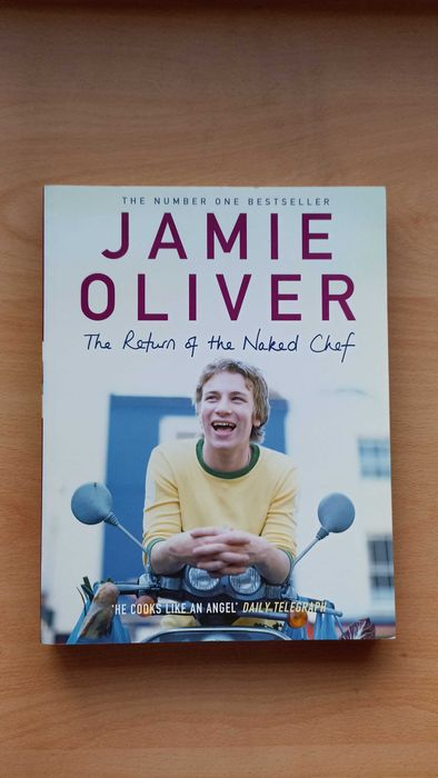 Livro de receitas "Jamie Oliver: The Return of the Naked Chef"