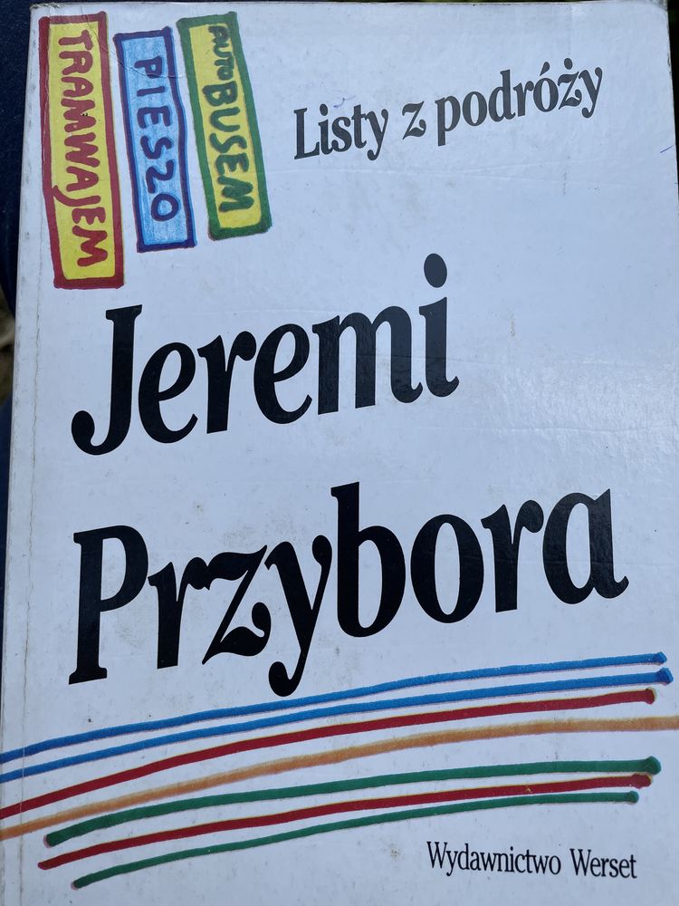 Jeremi Przybora Listy z podróży