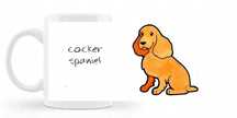 Kubek Z Nadrukiem Rasy Psów Cocker Spaniel+ kartonik