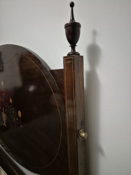 Cama de casal D. Maria embutidos florais