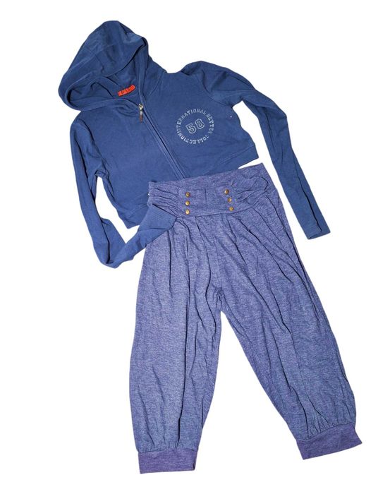 Zestaw niebieski sportowy 152