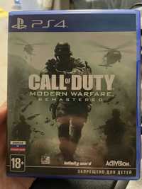Call of Duty modern warfare remastered ps4