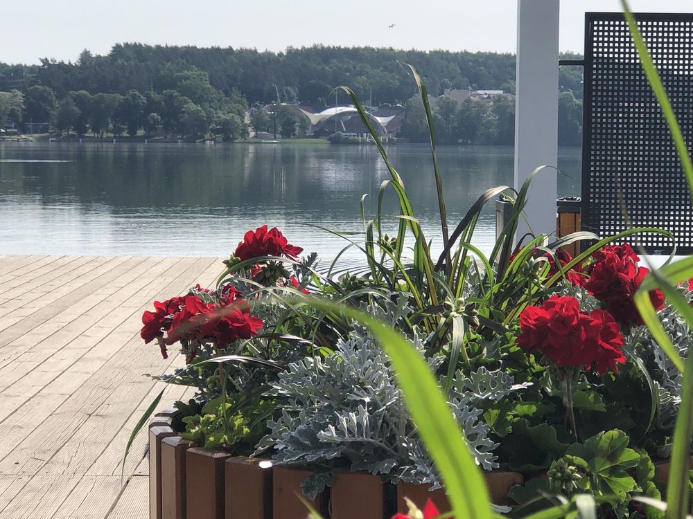 Apartament przy promenadzie w Mragowie.