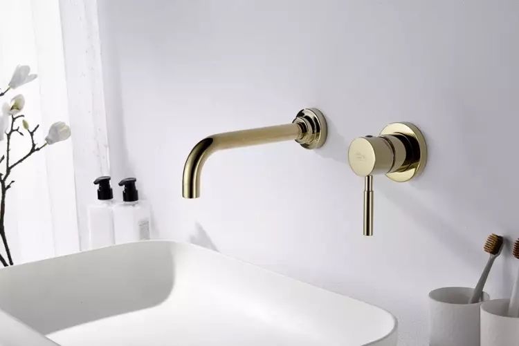 Bateria umywalkowa podtynkowa BlueWater DENVER DEN-BPU.110 kolor ZŁOTY