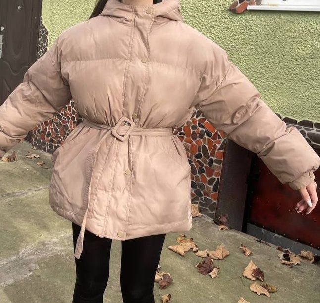 Пуховик пухова зимня курточка