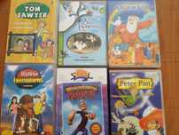 12 DVD e 2 cassetes VHS de Filmes infantis, originais