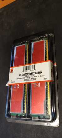 HyperX blu. Red DDR3 1600 MHz 2 x 8 GB