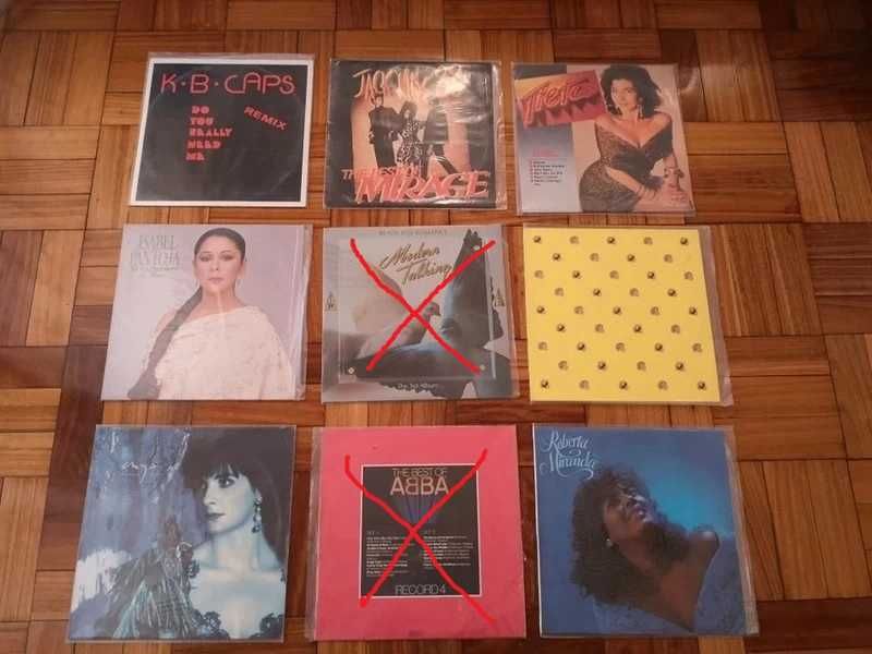 Conjunto de Discos de Vinil