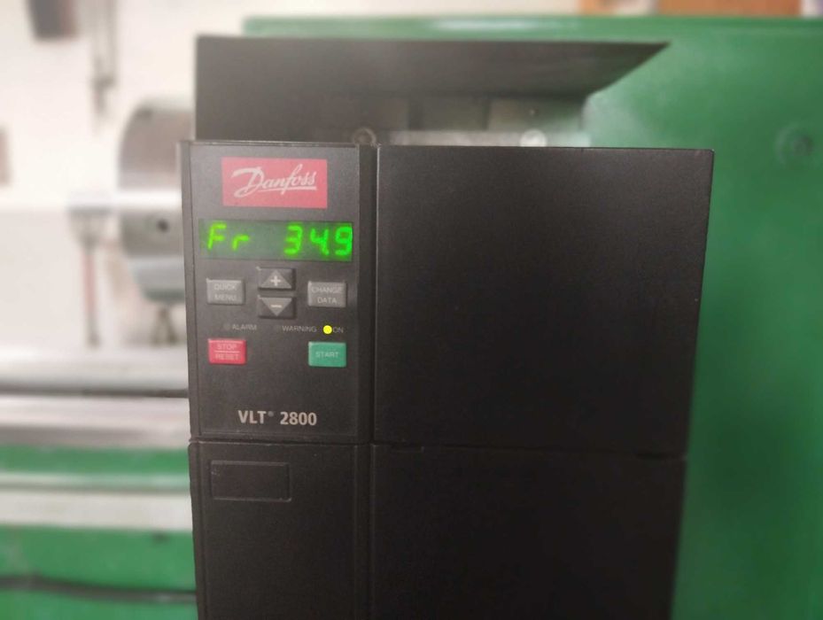 tokarka CU 580M x 2000 odczyty falownik