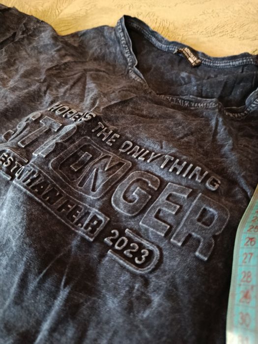 Футболка оверсайз типу джинс unisex