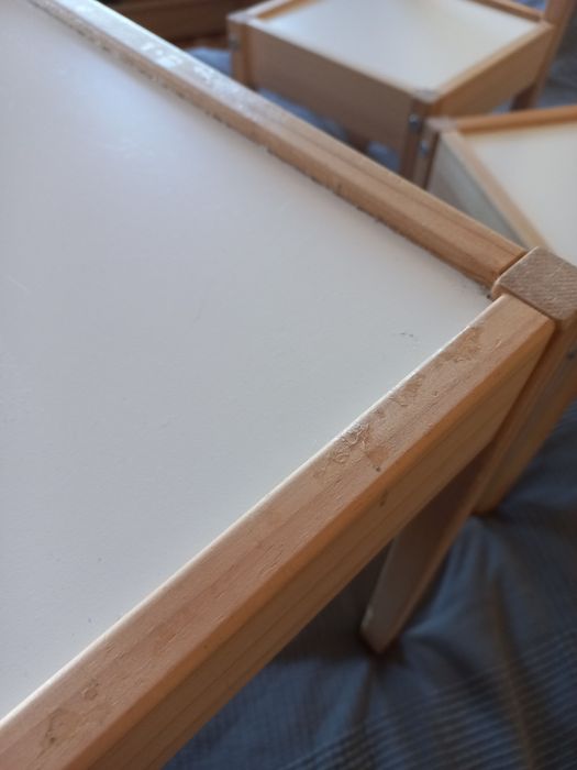 Stolik dziecięcy i 2 krzesła IKEA