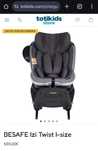 Cadeira Auto iZi Twist i-Size da BeSafe