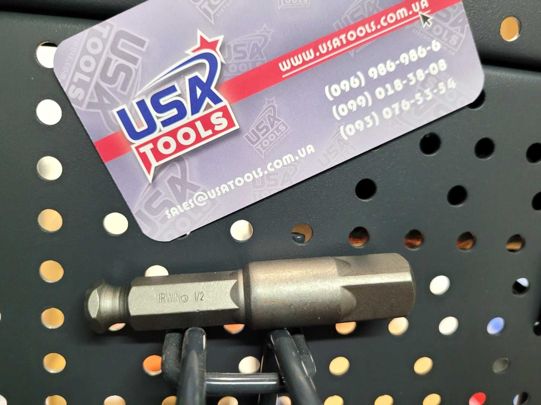 Ударний подовжувач, перехідник HEX 7/16" > 1/2" Irwin