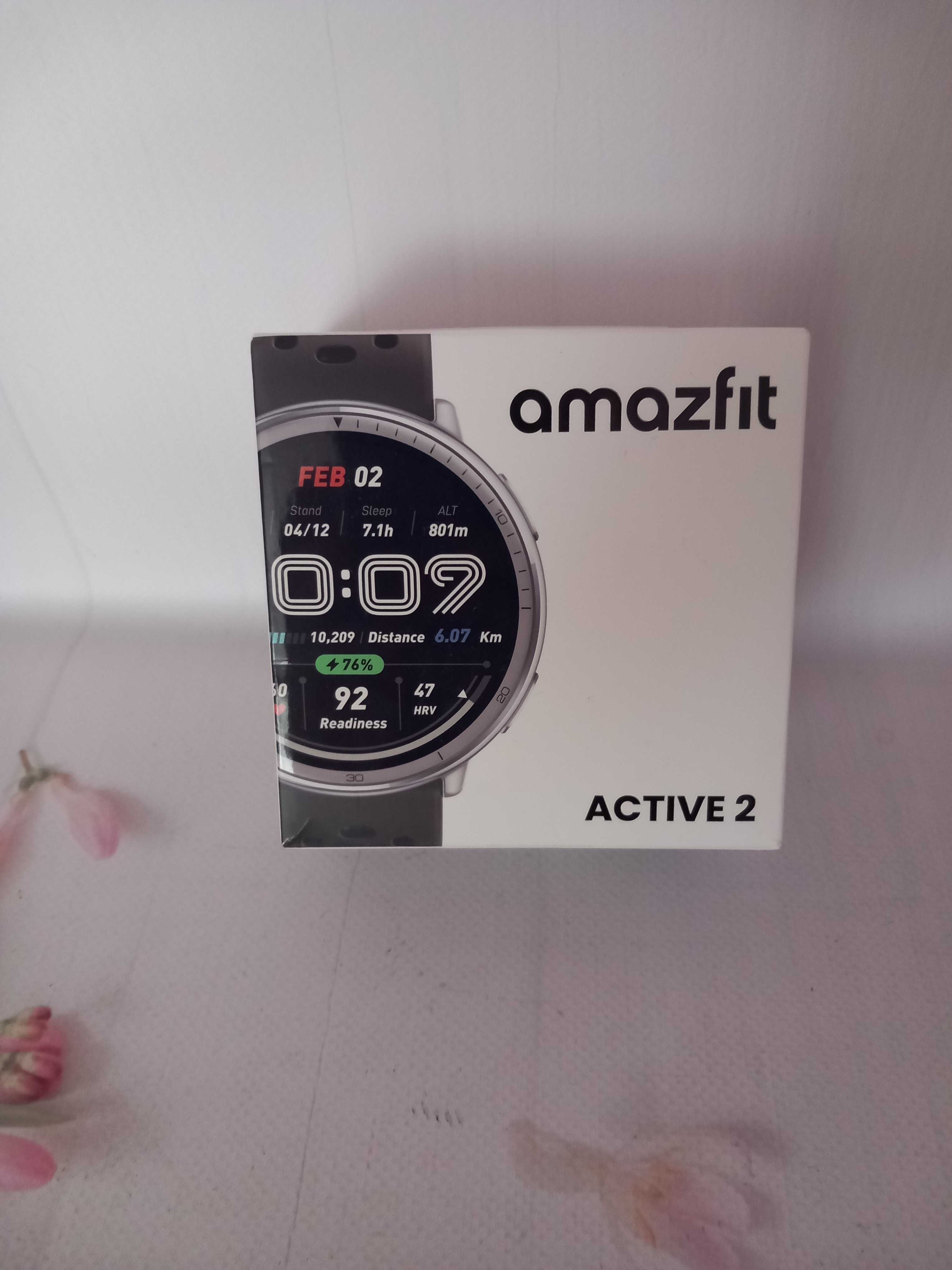 Smartwatch Amazfit Active 2 1,32" Mikrofon 270 mAh Bluetooth Czarny