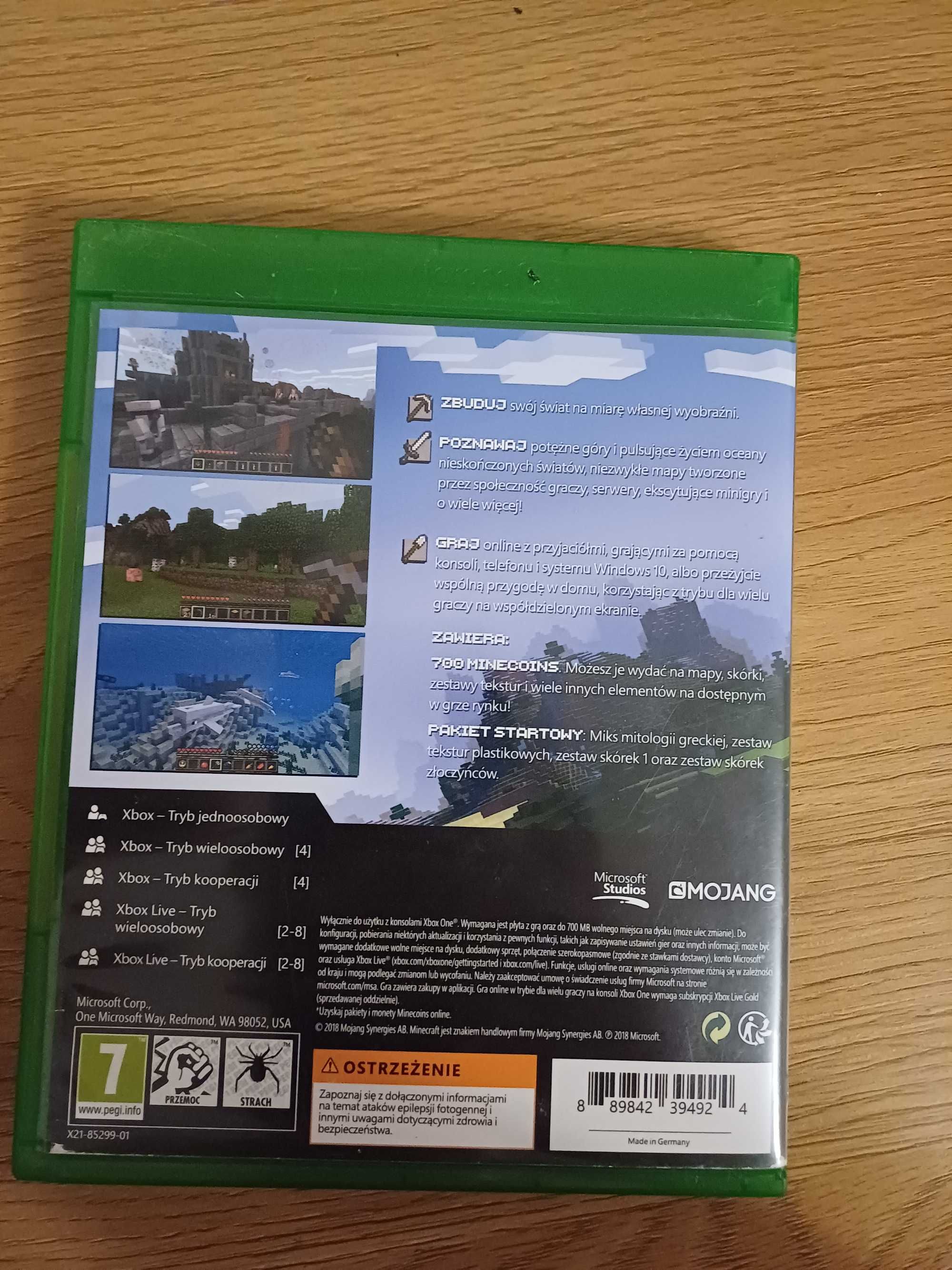 Minecraft Xbox One