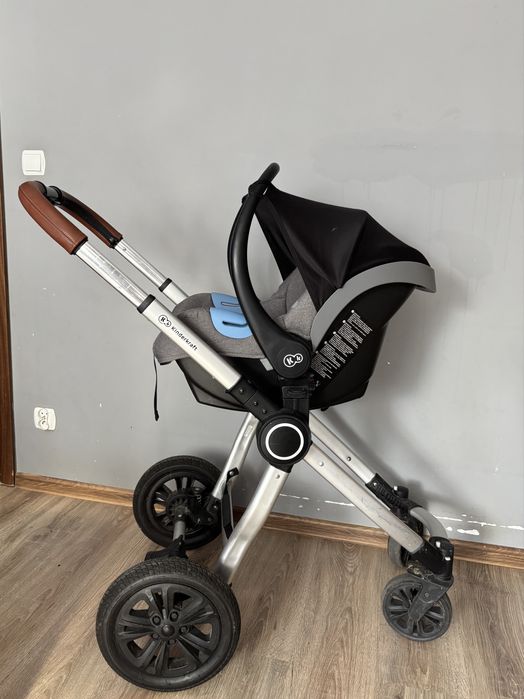 KINDERKRAFT wózek wilofunkcyjny + fotelik 3W1