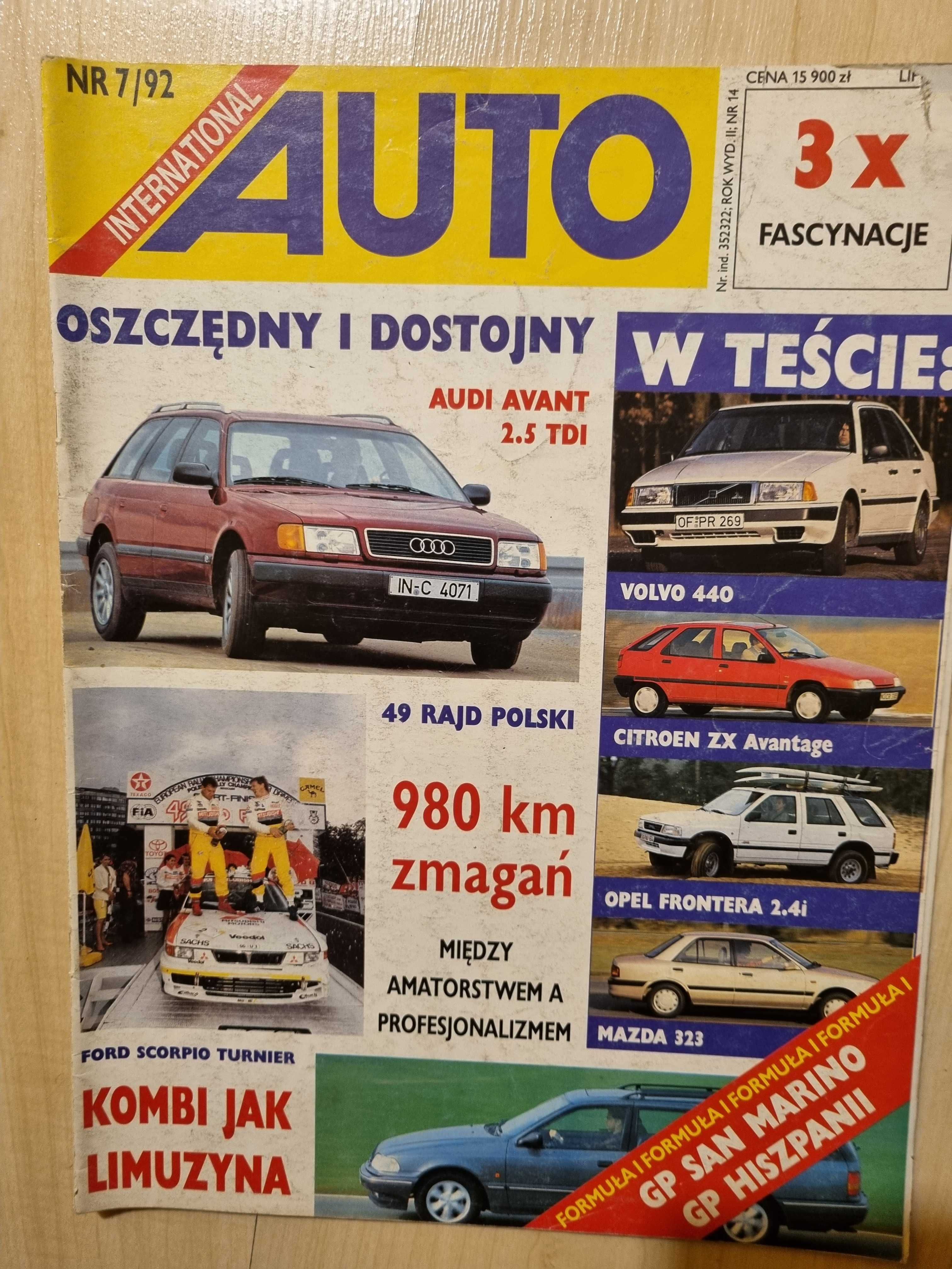 Auto International 7/92