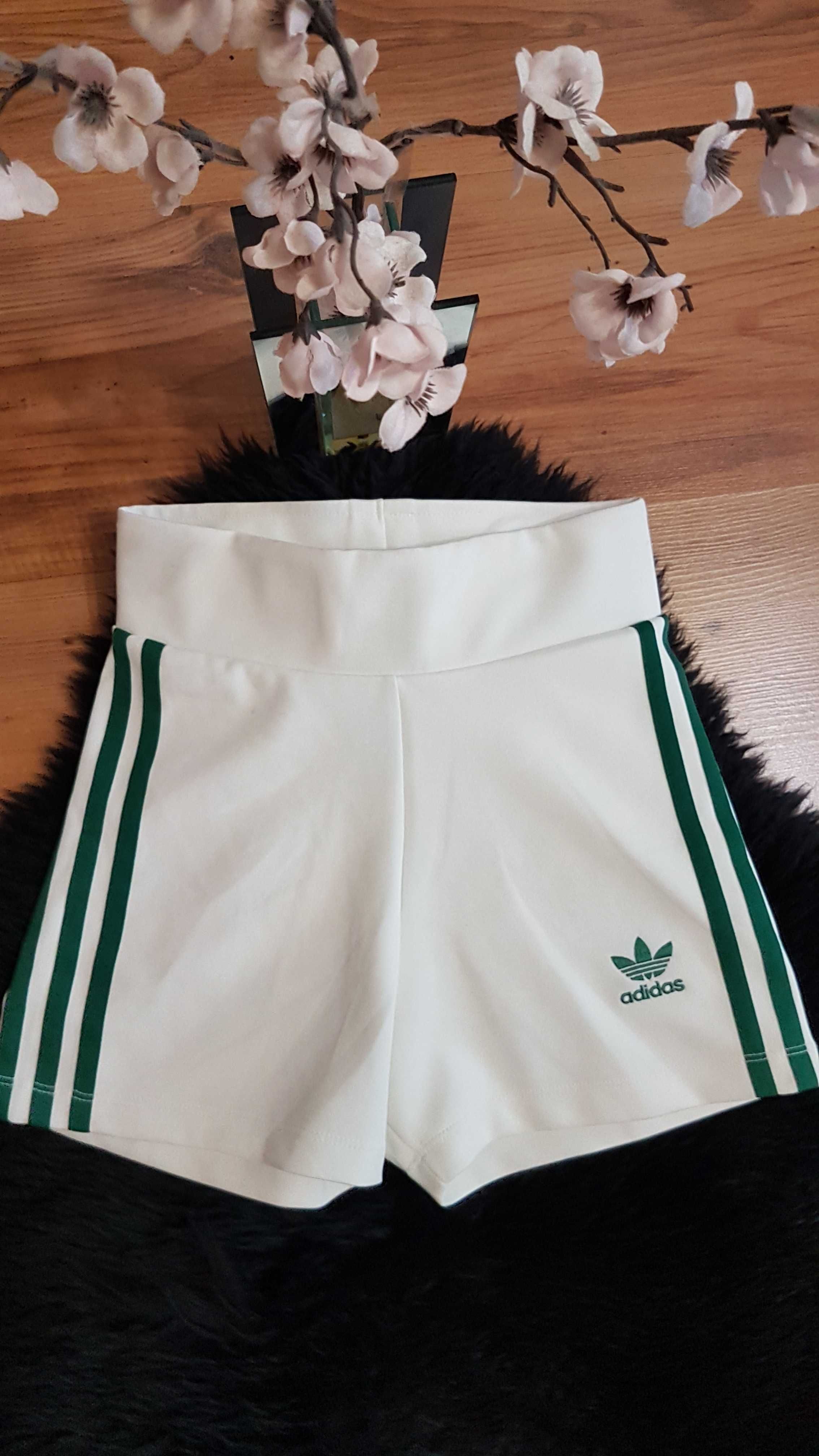 Nowość 2023:) krótkie legginsy ADIDAS roz 158/164