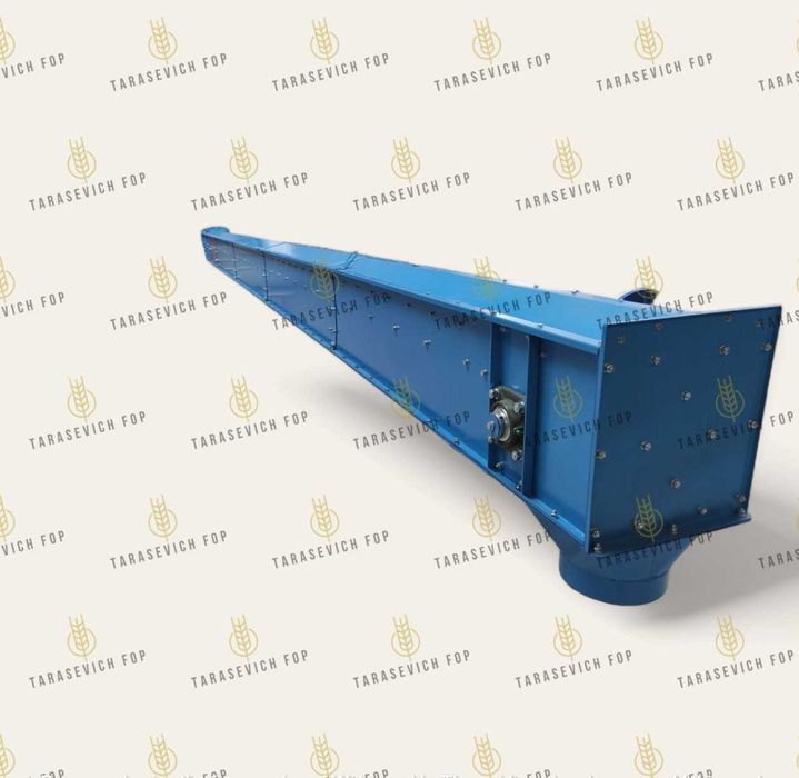 Скребкові транспортери для зерна, комбікорма, шрота, макухи, 25 50 100