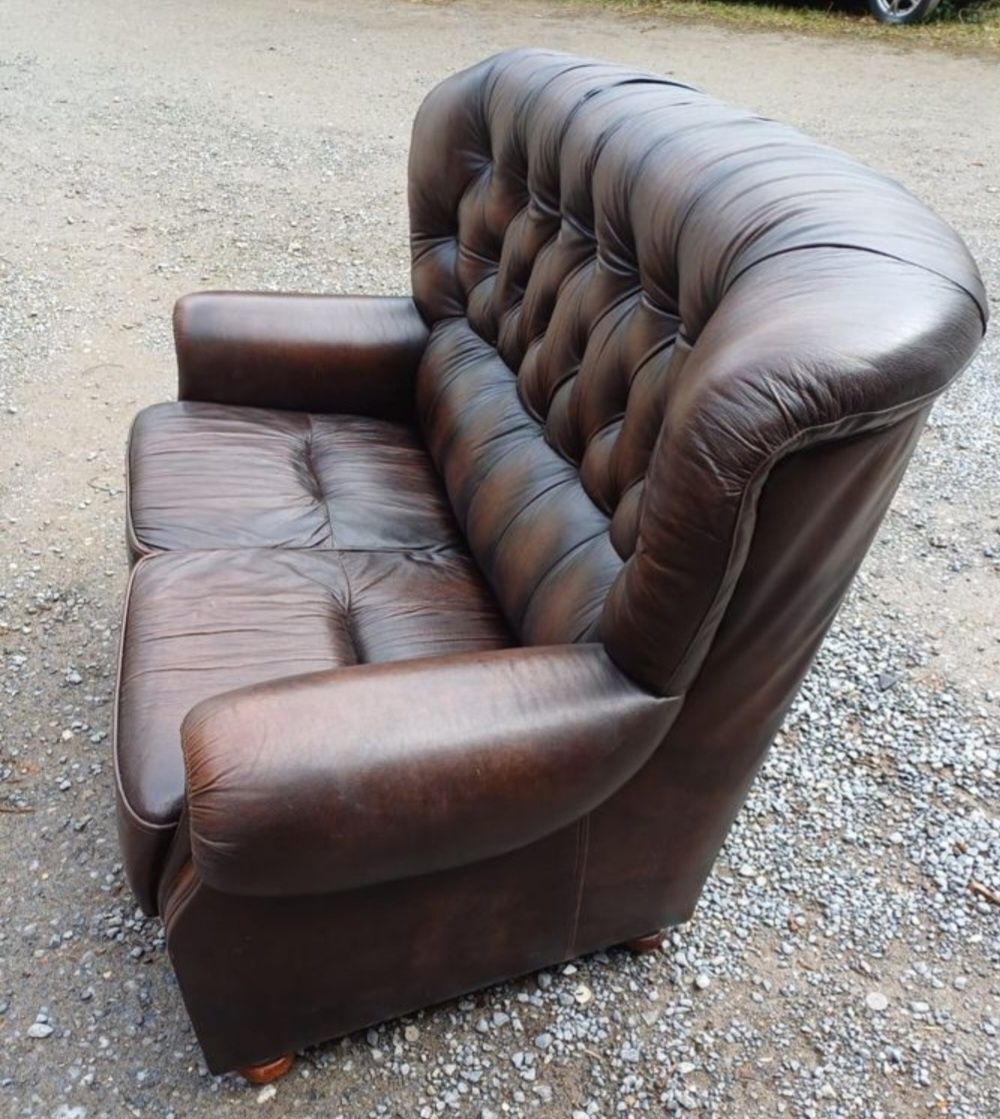 Skorzana Sofa Chesterfield