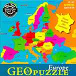 Пазлы GeoPuzzle Европа
