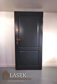 Drzwi drewniane wewnętrzne i zewnętrzne Lasek.