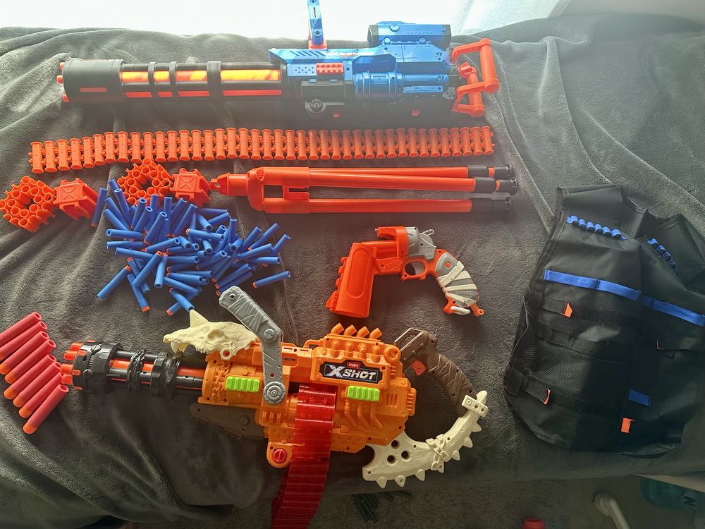 Nerf zestaw lub pojedyncze sztuki