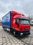 Iveco Eurocargo 12E280 Euro 6 firana  od przewoźnika, krajowy, nowe opony